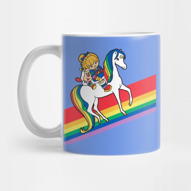 Rainbow Brite and Friends - Retro 80s Cartoon Design by Heremeow